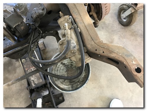 More suspension removal