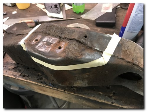Marking donor horn