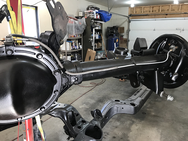 New brake lines