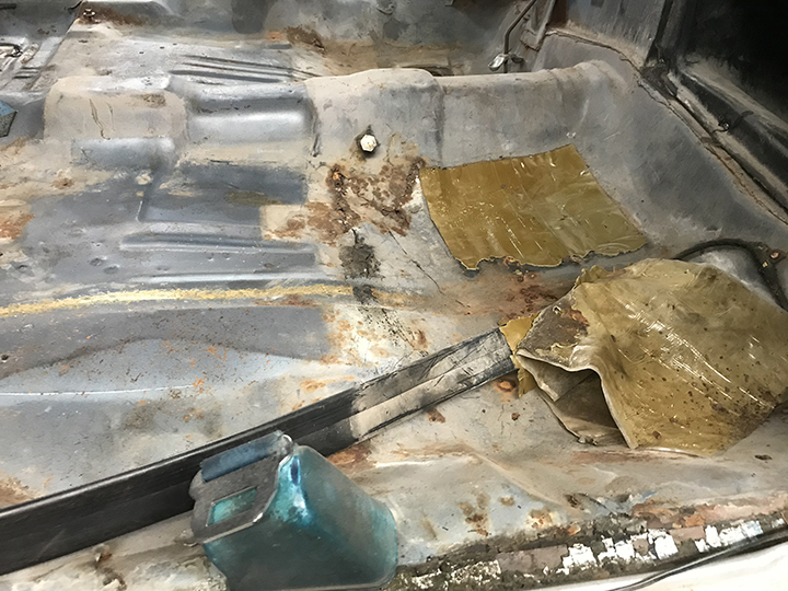 Cutting rust out