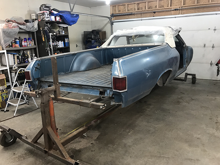 After sandblasting