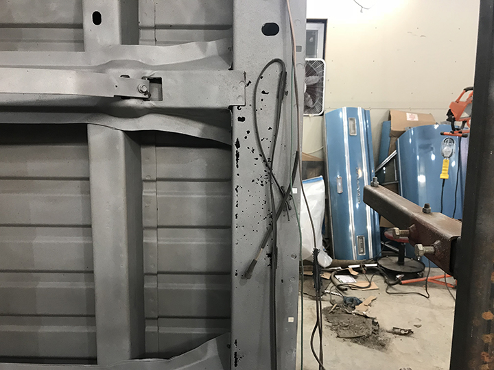 Rust damage revealed