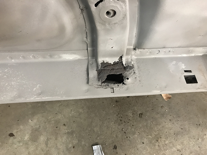 Drivers floor thin
