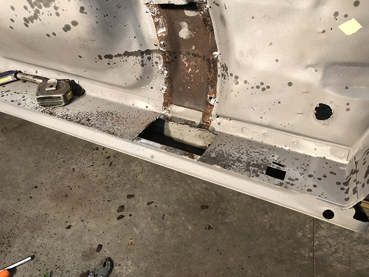 Inner rocker revealed