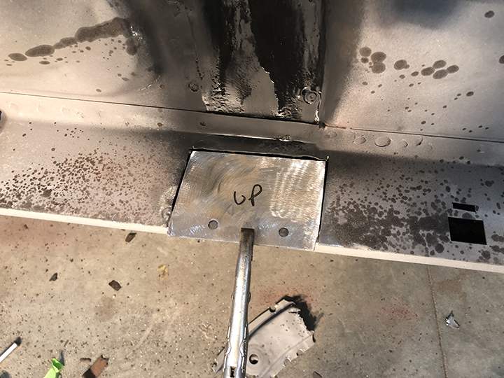 Final fit clamped