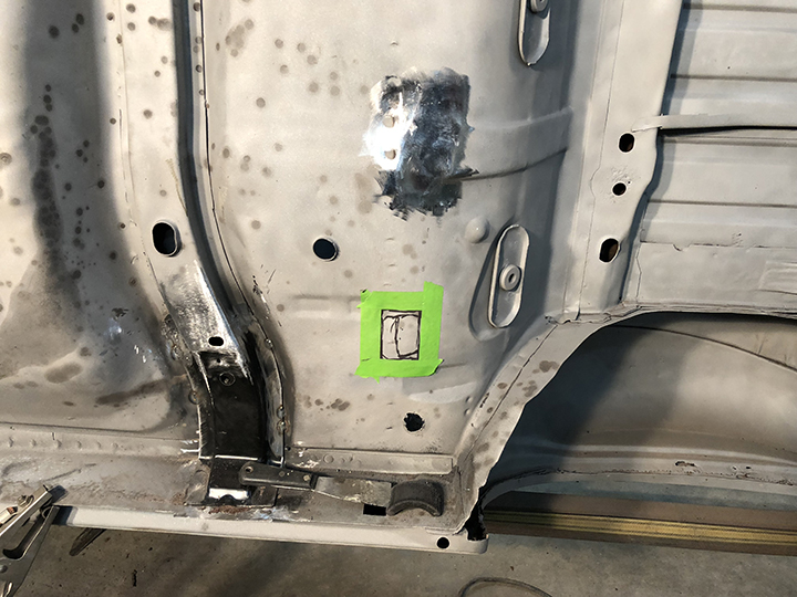 Small repair done