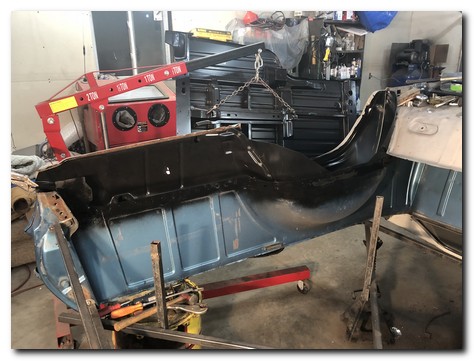 Welded and painted