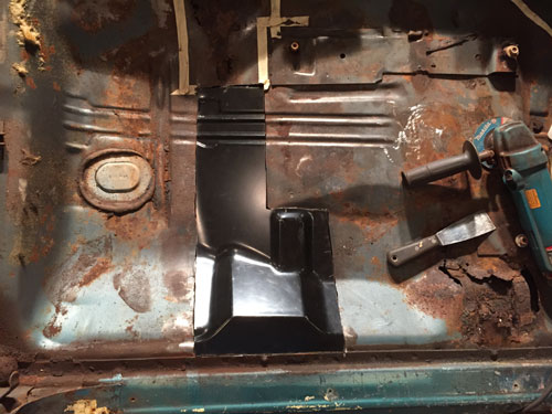 Cut out section