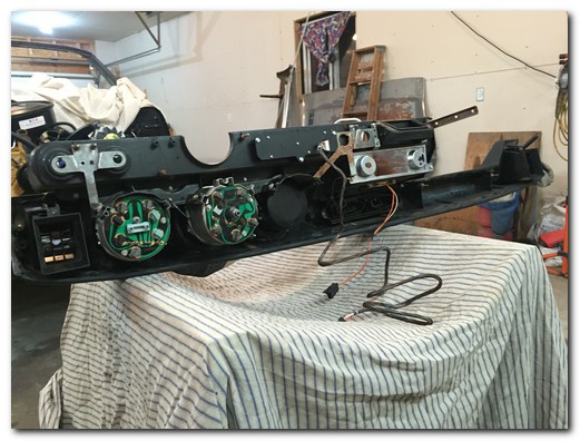 Dash panel prep
