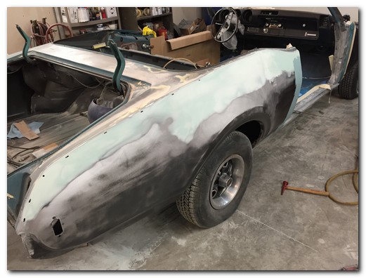 Quarter panel work
