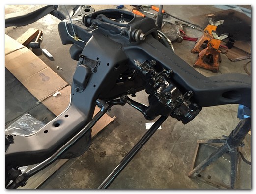 Sway bar installed