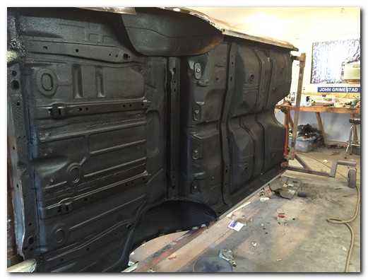 Coating underside