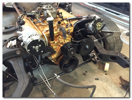Engine running