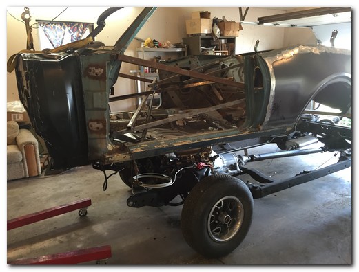 Rolling chassis under