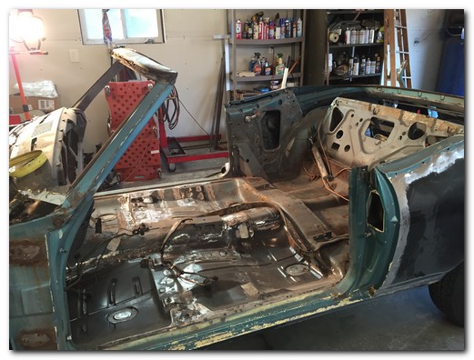Bolted to frame