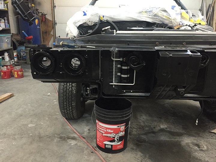Upper radiator support