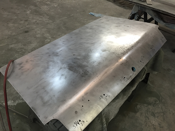 Deck lid bare