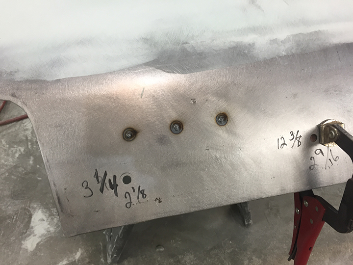 Holes filled wrong