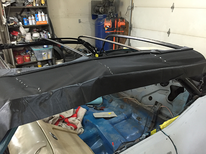 Pads installed