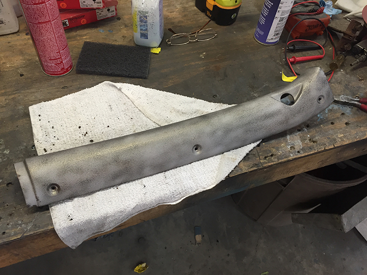 Interior windshield trim