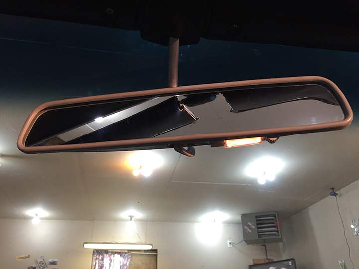 Map light mirror