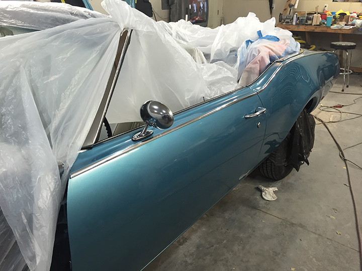 Drivers side trim