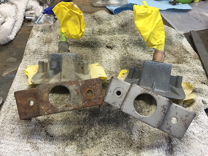 Backup lamp housings